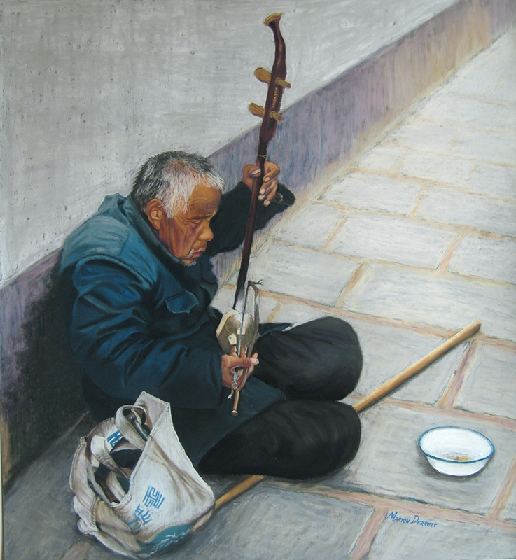 Chinese Street Musician
